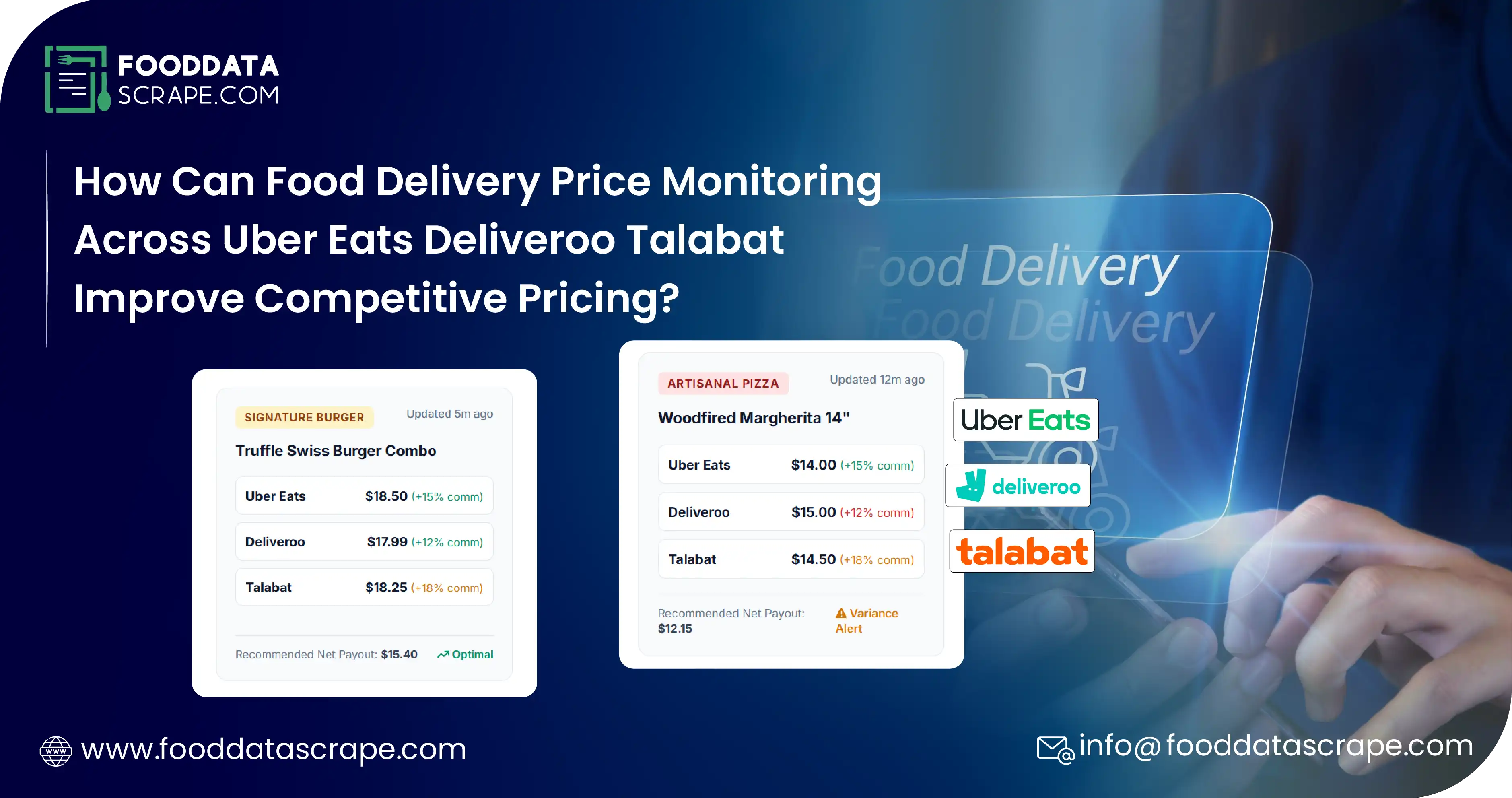 Food Delivery Price Monitoring Across Uber Eats Deliveroo Talabat Reveals Competitive Pricing Trends and Opportunities Across MENA Restaurant Markets